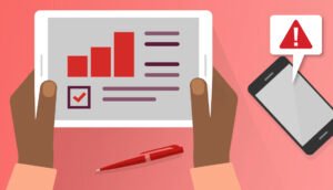 data reports and text or email alerts about scam and fraud activ