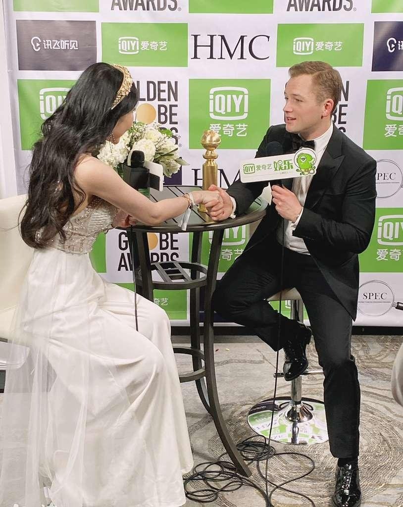 Sisi × Taron Egerton (Golden Globe Winner)